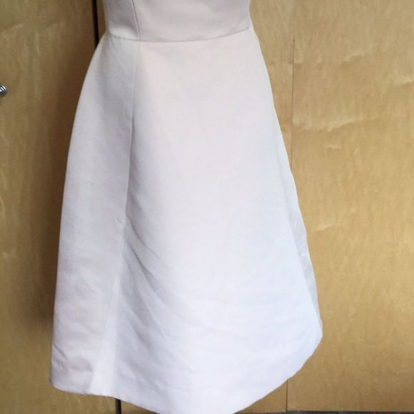 Halston  Strapless Structured Dress Barely… - Picture 4 of 9